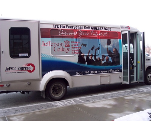 JeffCo Express operates a deviated route bus system providing transit options for people with disabilities and as well as everyone in Jefferson County.