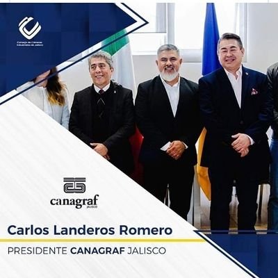 presidente de @CanagrafJalisco, Cámara Nacional de la Industria de Artes Graficas, delegación Jalisco. 
#Lealtadycongruencia