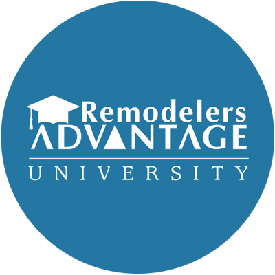 Remodelers Advantage University is the premiere online learning platform for remodeling business owners.