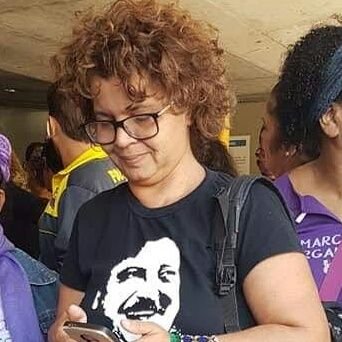Ângela Mendes, ativista Socioambiental e coordenadora do Comitê  Chico  Mendes.