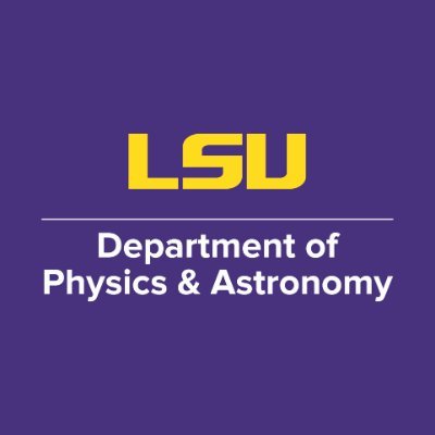 The official twitter of the Department of Physics and Astronomy at LSU