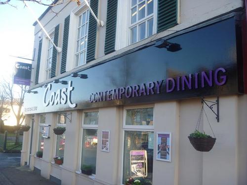 Coast is a family run restaurant, nestled in the beautiful town of Holywood on the North Down coast.

Open daily for lunch and evening meals,