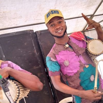 Am a Talking Drummer, That's what gives me joy, Can't go a day without it#TalkingDrumSpirit