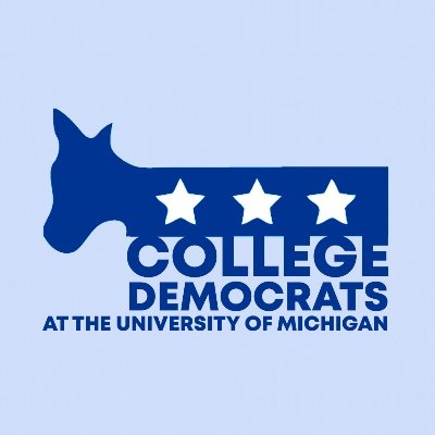 Kicking ass at the University of Michigan!🫏〽️Check out our Instagram (@collegedemsatum)