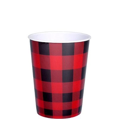 A plaid cup turns any beverage into a Canadian beverage, except maple syrup. That's already a Canadian beverage.
