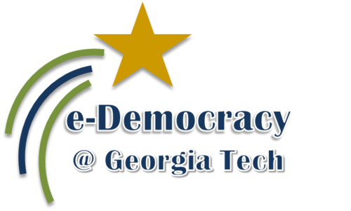 GTeDemocracy's profile picture. Letting you know about all the eDemocracy-related research going on at Georgia Tech.