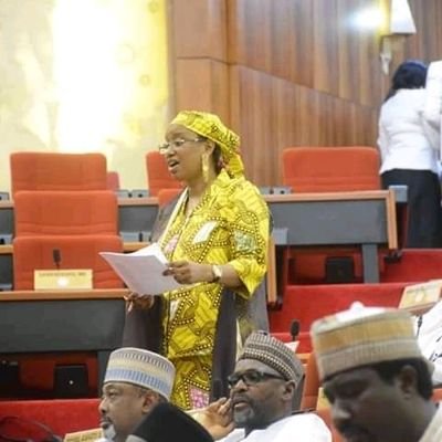 Senator representing Adamawa Central Senatorial District in the 9th Senate and Chairperson Senate Committee on Sustainable Development Goals.