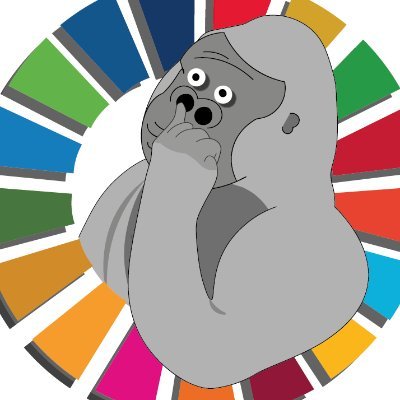 環境問題と戦うゴリラ 地球環境防衛line Sdgs Earth Def Line Twitter