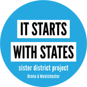 @sister_district team based out of the Bronx and Westchester County, NY riding the #redtoblue wave