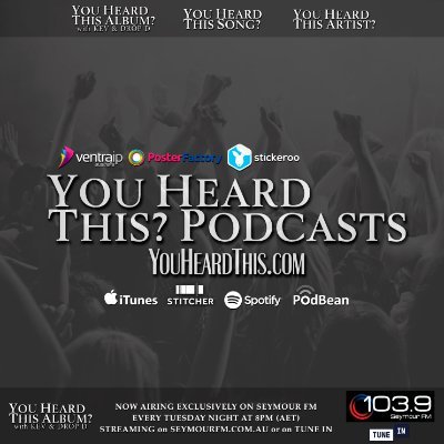 YOU HEARD THIS? showcases Rock Music to our listeners in various ways! We pride ourselves in promoting NEW / UP & COMING / INDEPENDENT bands worldwide!