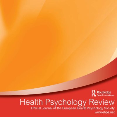Health Psychology Review - An Official Journal of the European Health Psychology Society @EHPSociety 
Editors: @GeertCrombez and @FSniehotta
