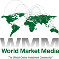 WorldMarketMedia is a high traffic stock market, news data website providing cutting edge new media products & services to publicly traded companies worldwide.