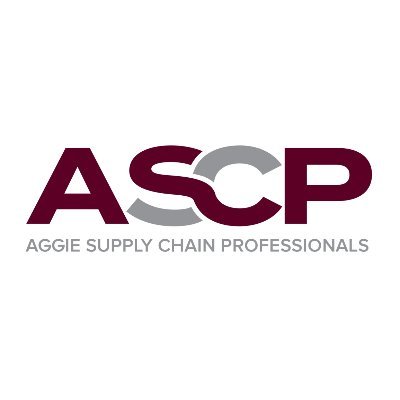 Howdy! We are the OFFICIAL Twitter account for Texas A&M's Aggie Supply Chain Professionals student org at @maysbusiness. #ascp #tamu #maysbusiness