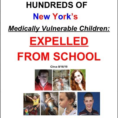 Fighting to restore and protect a real medical exemption in New York State so medically fragile children are allowed to return to school.