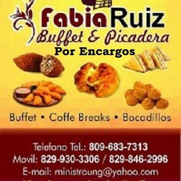 Almuerzos y desayunos empresariales. Elaboramos por encargos previos  Buffet, picaderas y refrigerios        809 683 7313 oficina  829 846 2996   whatsapp