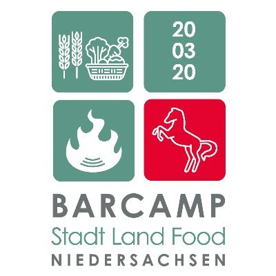 Barcamp „Stadt Land Food“ Niedersachsen – veranstaltet vom Ministerium für Ernährung, Landwirtschaft und Verbraucherschutz. 
Impressum: https://t.co/X91PaVYMFR