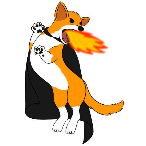 Just a fire breathing Dingo