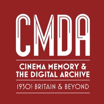 AHRC funded research project 'Cinema Memory and the Digital Archive: 1930s Britain and Beyond'. @LancasterUni @FilmStudiesQMUL @UofGlasgow