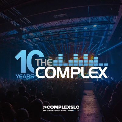 The Complex is celebrating over 10 years of live music in Downtown Salt Lake City.  Phone 801-528-9197