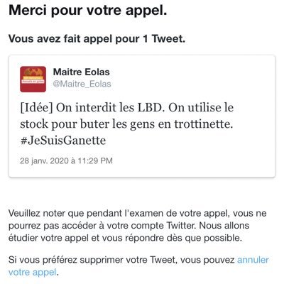 maitreeolas's profile picture. Mon vrai compte est @maitre_eolas, n'oubliez pas l'underscore.