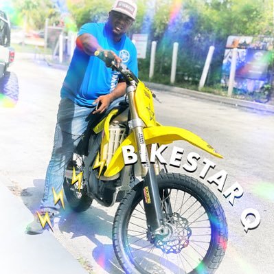 YouTube blogger enjoy the show Fun and extreme sports pranks bikelife movement 🌴Miami way 🌴🤟🏽