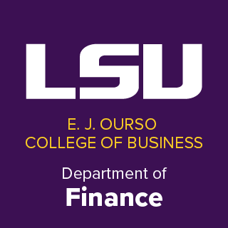 Official Twitter of LSU Department of Finance