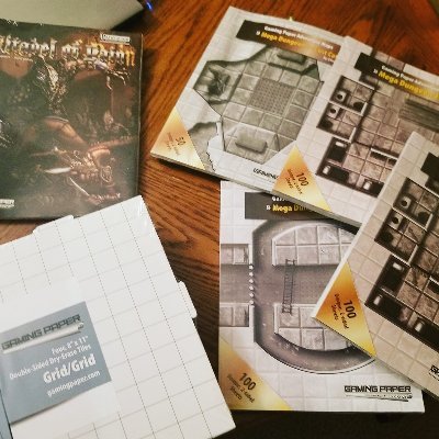 Gaming Paper is the latest innovation in roleplaying and miniatures accessories. Show us your work with #gamingpaper!