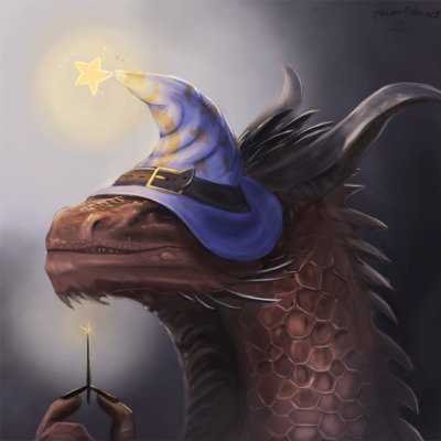 Yes, I'm a dragon. Yes, I'm a wizard. We exist.