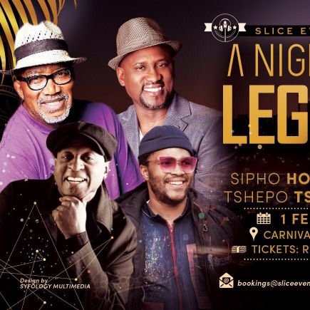 A soul-filling night of music with SA's music legends @CarnivalCitySA, 01 February 2019