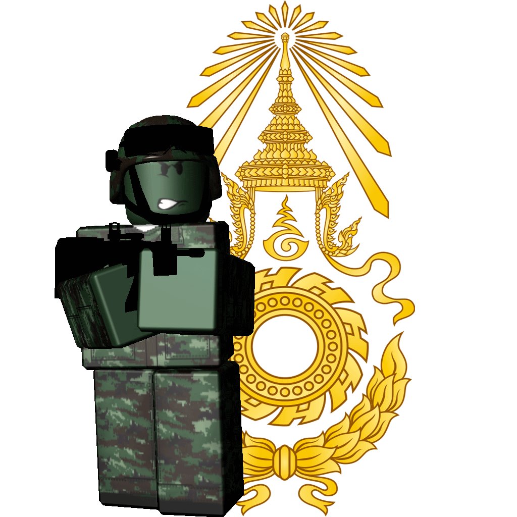Royal Thai Army Roblox Roblox Rta Twitter - military roblox army t shirt