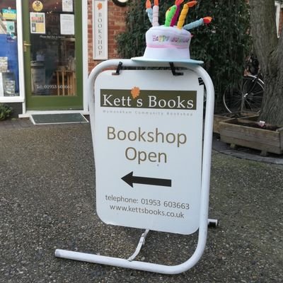 A small independent community bookshop in Wymondham in Norfolk, run by the community, for community benefit since 2014