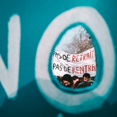 Compte de l'Université Paris 1 en lutte contre la réforme des retraites !
©pp et bannière @robinooode
