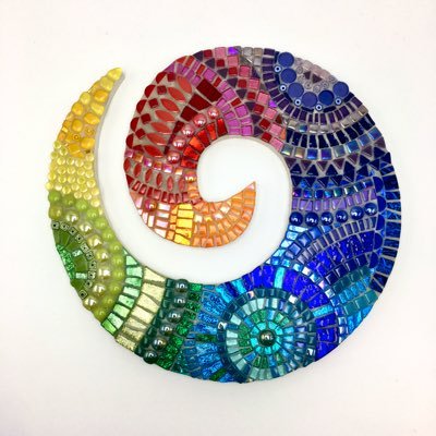 Creating fine art and functional mosaics for home decor + garden. Private commissions welcome.