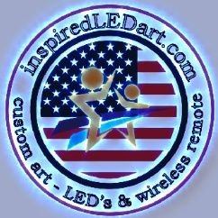 InspiredLEDart's profile picture. #inspired #art #LED @ecosia #positivity #success #motivate #passion #believe #USA #veterans #DJT #infowars #btc 10% of all sales to go to @davhq & @charitywater