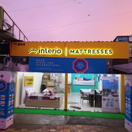 Godrej Interio Mattress Gallery situated in Wakad, Pune is first Godrej Mattress EBO in entire region. We provide best in class mattress having health benefits.