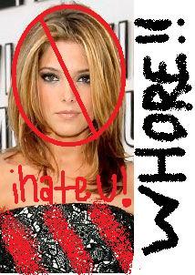 iHateAshleyMG's profile picture. im a HUGE lovatic!!! i hate ashley greene as you can see lol!!! i 100% support demi i've loved her since as the bell rings!!:) and ashley needs to GTFO and STFU