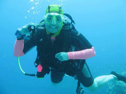 If I could dive everyday I would. First dived about 25 years ago, but really got into it in the last 15 years or so. Favourite dive site = Blue Corner, Palau.