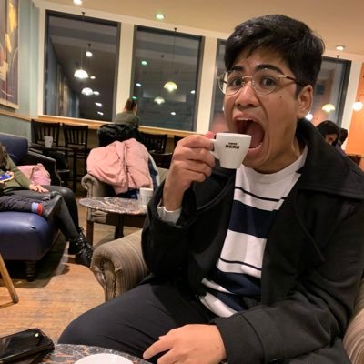 HarrisAlbar's profile picture. International and Queer Community Maker/ Producer. CSSD’22, Currently Assistant Producer @ Tamasha, previously @ Gate Theatre.