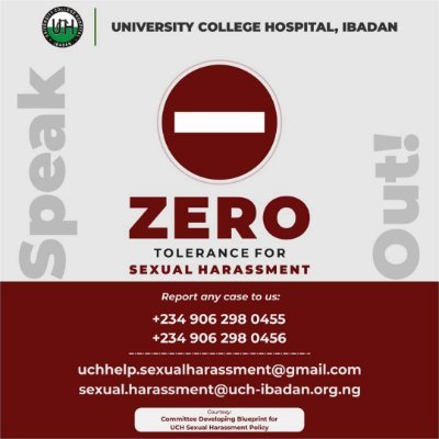 Twitter handle of publicity arm of the committee developing blueprint for UCH sexual harassment policy