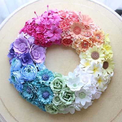 こば クレイアート レジン すごく前の作品なので画質が荒いですが 青薔薇の写真立てです W バラ と葉っぱの作り方がまだまだ下手くそだ ちなみにこういった写真立てにアレンジしたものって需要ありますでしょうか こばクレイアート