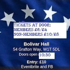 The London Socialist Film Co-op promotes socialist culture through screenings at Bolivar Hall, 52 Grafton Way, London W1T 5DL.