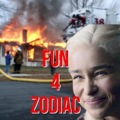 fun4zodiac_'s profile picture. just kidding 🌋 funny memes about #zodiacsigns
