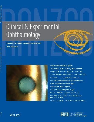 Clinical & Experimental Ophthalmology is the official journal of The Royal Australian and New Zealand College of Ophthalmologists @RANZCOeyedoctor