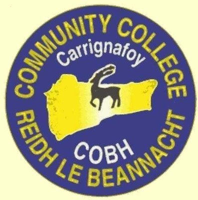 Official Twitter account of Carrignafoy Community College, Cobh. For information purposes only. Queries should be directed to 021-4811325 or cobhcc@corketb.ie.