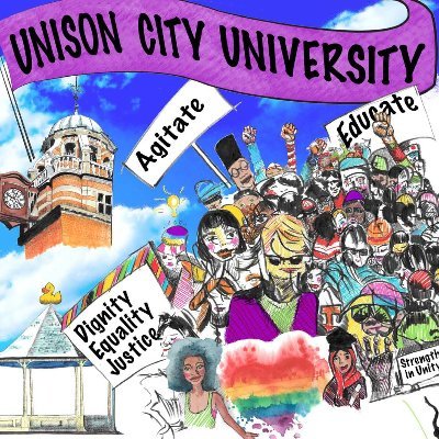 News from UNISON City University Branch. Proudly representing its members 💜💚