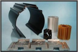 One-Stop-Shop for all your custom aluminum extrusion needs including extruding, full fabrication, paint finishes,powder coat paints,and anodized finishes.