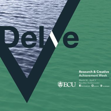 Help ECU celebrate the outstanding creativity and research completed by our very own from campus! RCAW is a showcase and appreciation for ECU excellence!
