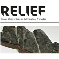 RELIEF Revue électronique de littérature française (@reliefrevue) 's Twitter Profile Photo