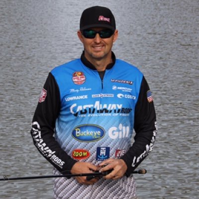 Pro bass fisherman on the MLF Bass Pro Tour