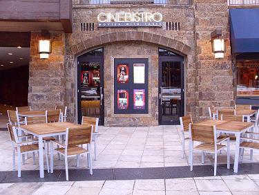 Cinebistro Burger Bar - tasty burgers and spirits to enjoy in-theatre or in our lounge!